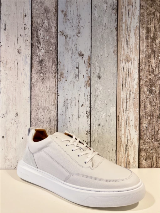 Cycleur De Luxe Basket Mimosa Blanc -Chaussures-Homme-Grandes-Pointures Soldes Boutique basket mimosa 13