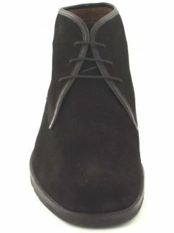Manz Boots Velours Noir -Chaussures-Homme-Grandes-Pointures Soldes Boutique boots velours 2