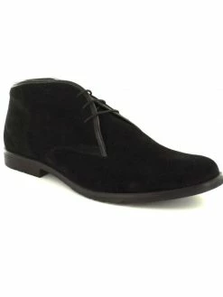 Manz Boots Velours Noir