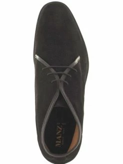 Manz Boots Velours Noir -Chaussures-Homme-Grandes-Pointures Soldes Boutique boots velours 4