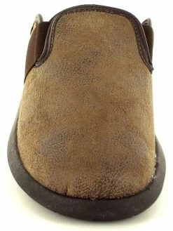 Chausson Mule Tissus Marron | Grande Taille Homme | FARGEOT Marron 8 Chausson Mule Tissus Marron | Grande Taille Homme | FARGEOT Marron -Chaussures-Homme-Grandes-Pointures Soldes Boutique chausson 2