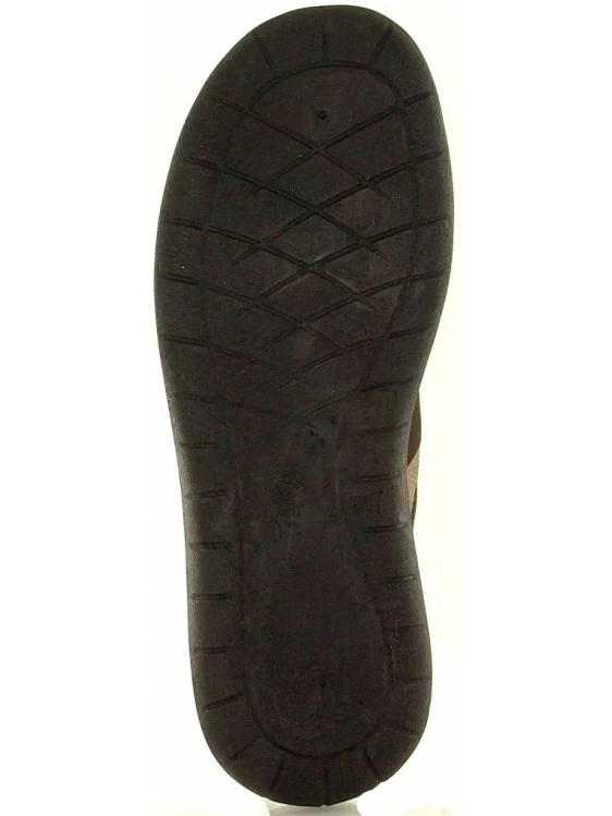 Chausson Mule Tissus Marron | Grande Taille Homme | FARGEOT Marron 6 Chausson Mule Tissus Marron | Grande Taille Homme | FARGEOT Marron – Image 6