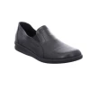 Chausson En Cuir Noir | Grande Taille Homme | WESTLAND Noir