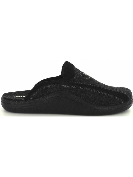 Chausson Chaud En Feutre Gris | Grande Taille Homme | ROMIKA Gris 3 Chausson Chaud En Feutre Gris | Grande Taille Homme | ROMIKA Gris – Image 3