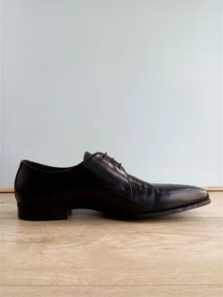 Giorgio 1958 Derby Habillé Italien Noir -Chaussures-Homme-Grandes-Pointures Soldes Boutique derby habille italien 2