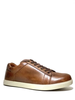Skechers Lacet Cuir Cognac