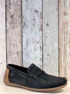 Camel Active Mocassin Picot Bleu