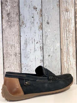 Camel Active Mocassin Picot Bleu 9 Camel Active Mocassin Picot Bleu -Chaussures-Homme-Grandes-Pointures Soldes Boutique mocassin picot 3