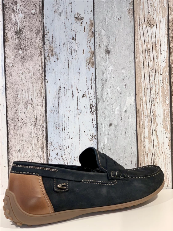 Camel Active Mocassin Picot Bleu 4 Camel Active Mocassin Picot Bleu – Image 4