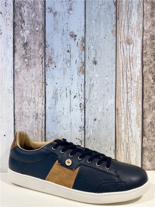 Faguo Tennis Hosta Marine -Chaussures-Homme-Grandes-Pointures Soldes Boutique tennis hosta